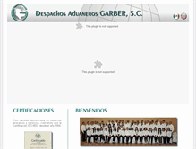 Tablet Screenshot of garbersc.com